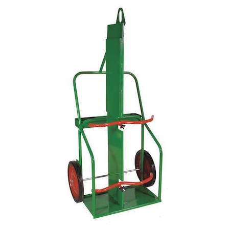 Double Cylinder Cart Full Range 14"Wheel by USA Sumner Welding Cylinder Carts
