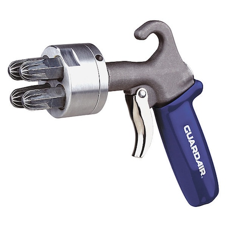 QuietForce Air Gun Cluster Nozzle 82 dB by USA Guardair Air Guns