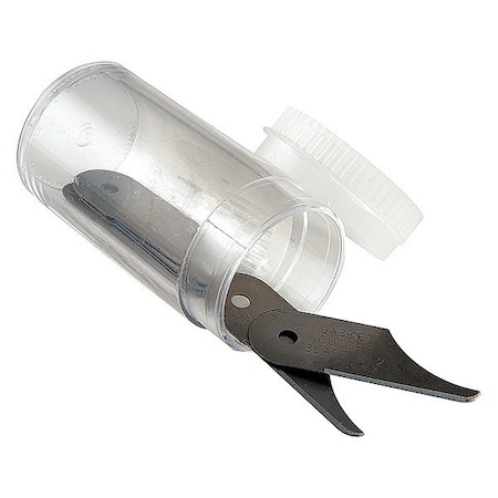 Curved Blades 1" L x 7/8" W PK 6 by USA Allpax Utility Knife Blades