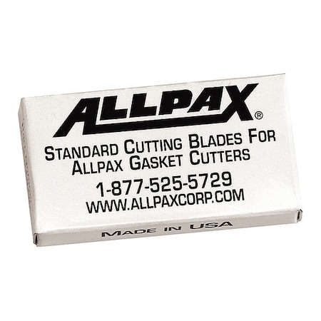 Cutting Blades Standard Duty 2" L PK 6 by USA Allpax Utility Knife Blades