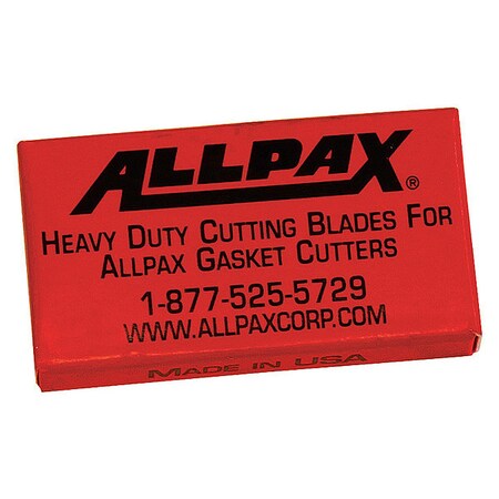 Cutting Blades Heavy Duty 2" L PK 6 by USA Allpax Utility Knife Blades