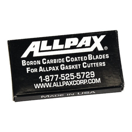 Cutting Blades Carbide Coated 2" L PK 6 by USA Allpax Utility Knife Blades