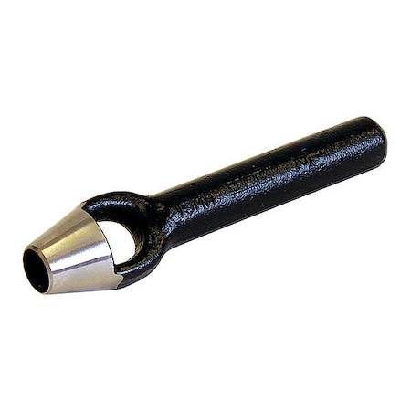 Arch Punch 1/2" Tip Dia. Black Coated by USA Allpax Hand Held Punches