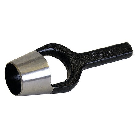 Arch Punch 1 1/8" Tip dia. Black Coated by USA Allpax Hand Held Punches