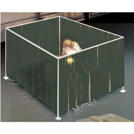 Welding Strip Boot Green 4 Sides 6x7 by USA TMI Welding Screens
