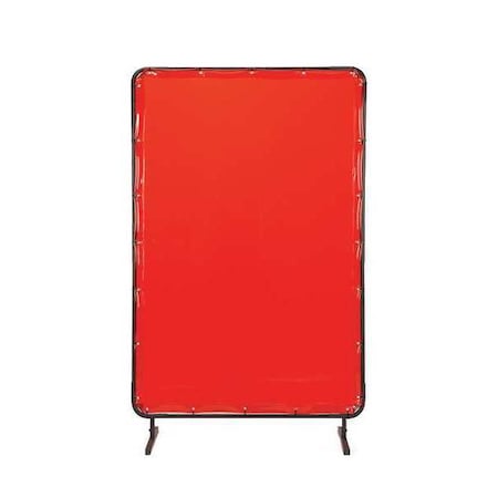 Weld Screen Red 4" W x 4" H by USA TMI Welding Screens