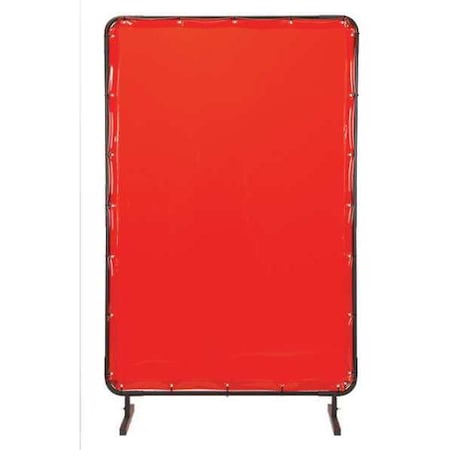 Weld Screen Red 4" W x 6" H by USA TMI Welding Screens