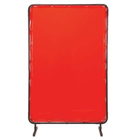Weld Screen Red 6" W x 6" H by USA TMI Welding Screens