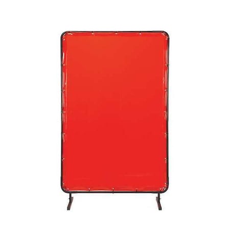 Weld Screen Red 8" W x 8" H by USA TMI Welding Screens