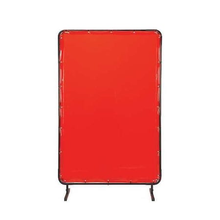 Weld Screen Replacement Red 4" W x 4" H by USA TMI Welding Screens