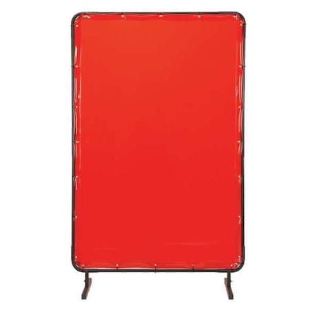 Weld Screen Replacement Red 6" W x 6" H by USA TMI Welding Screens