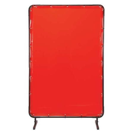 Weld Screen Replacement Red 8" W x 8" H by USA TMI Welding Screens