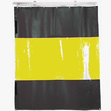 Weld Curtain Yellow 24" W x 10" H by USA TMI Welding Screens