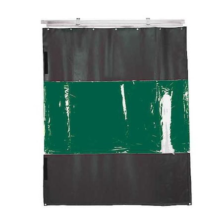 Weld Curtain Green 6" W x 8" H by USA TMI Welding Screens
