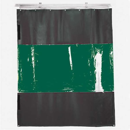 Weld Curtain Green 6" W x 10" H by USA TMI Welding Screens