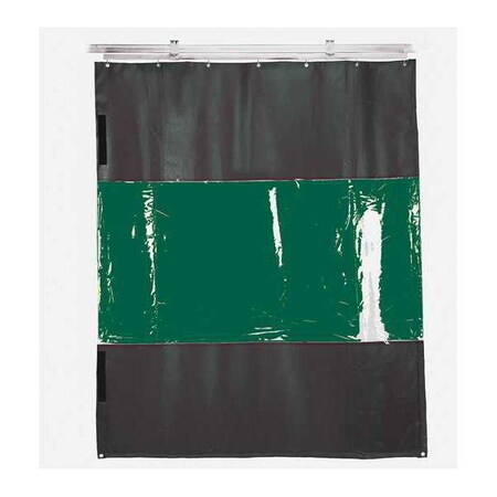Weld Curtain Green 12" W x 8" H by USA TMI Welding Screens