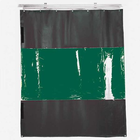 Weld Curtain Green 24" W x 8" H by USA TMI Welding Screens