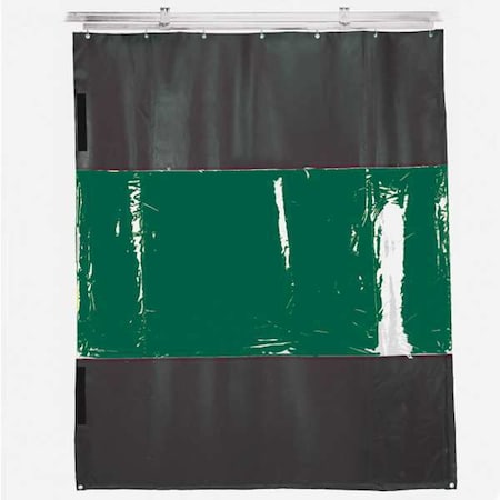 Weld Curtain Green 24" W x 10" H by USA TMI Welding Screens
