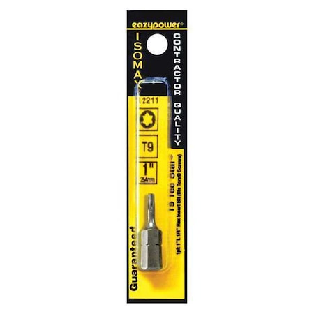 Tee Star T9 1 by USA Eazypower Screwdriver Bits