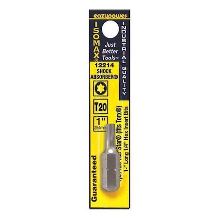 Tee Star T20 1 by USA Eazypower Screwdriver Bits