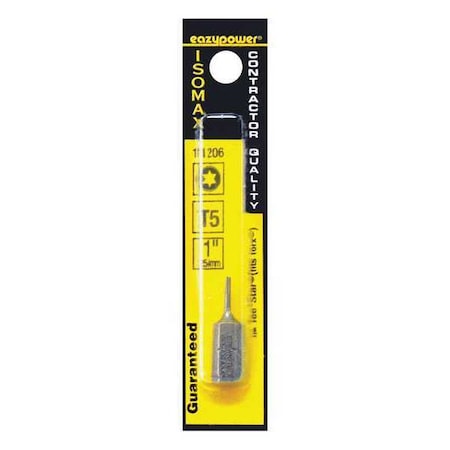Tee Star T5 1 by USA Eazypower Screwdriver Bits
