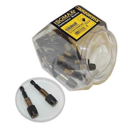 Quick Disconnect 2 3/8" 1/4" Hex PK20 by USA Eazypower Screwdriver Bits