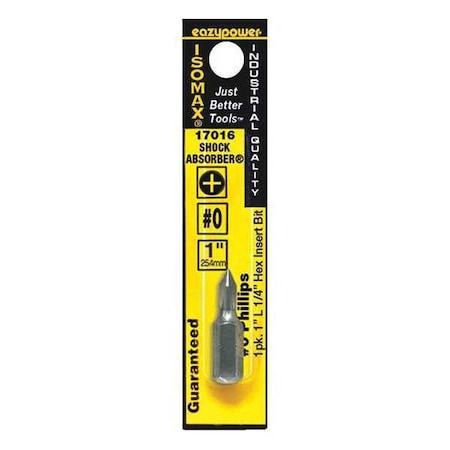 Bit No. 0 1 by USA Eazypower Screwdriver Bits