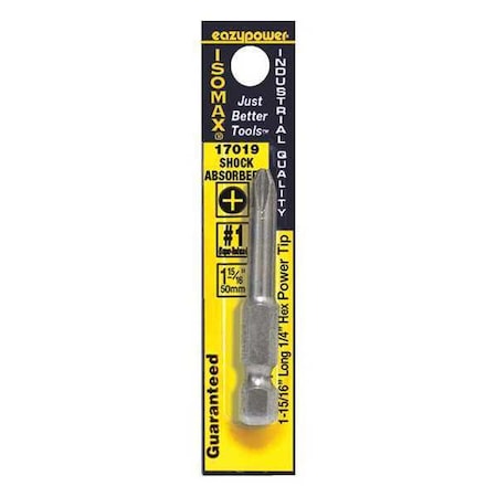 Power Bit Reduced No. 2 2 by USA Eazypower Screwdriver Bits