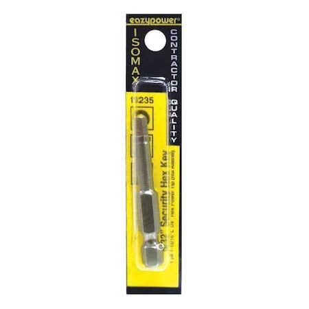 Security Hex Key 5/32" 2 by USA Eazypower Screwdriver Bits