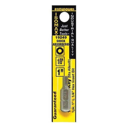 Insert Bit 1/8" 1" L by USA Eazypower Screwdriver Bits