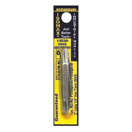 Twin Bit No. 2/No. 2 2 by USA Eazypower Screwdriver Bits