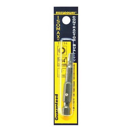 Hex Power Bit 9/64" 2" Hex by USA Eazypower Screwdriver Bits
