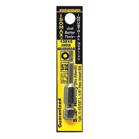 Hex Power Bit 5/32" 2" Hex by USA Eazypower Screwdriver Bits