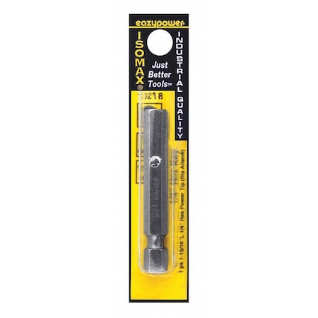 Hex Power Bit 1/4" 2" Hex by USA Eazypower Screwdriver Bits