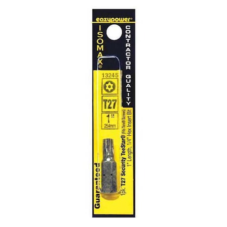 Security Tee Star T27 1 by USA Eazypower Screwdriver Bits