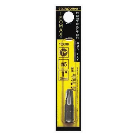 Triple Y Hex Insert Bit No. 5 1 by USA Eazypower Screwdriver Bits