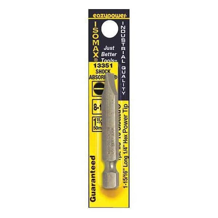 Slotted Power Bit No. 8 10 2 by USA Eazypower Screwdriver Bits