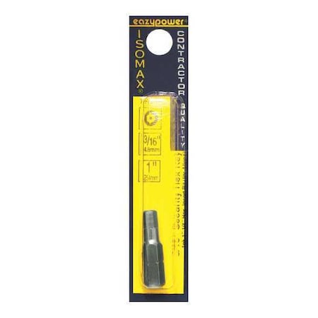 Security Hex Key 3/16" 1 by USA Eazypower Screwdriver Bits