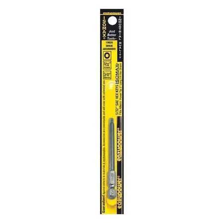 Hex Key Power Bit 5/32" 3 1/2 by USA Eazypower Screwdriver Bits