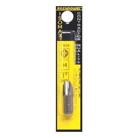 Security Hex Bit No. 4 1 by USA Eazypower Screwdriver Bits