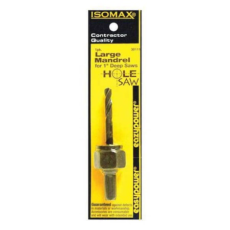 Large Hole Saw Mandrel by USA Eazypower Hole Saw Accessories