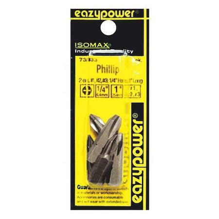 Insert Hex Bit Set No. 1 3 6 pcs. by USA Eazypower Screwdriver Bits