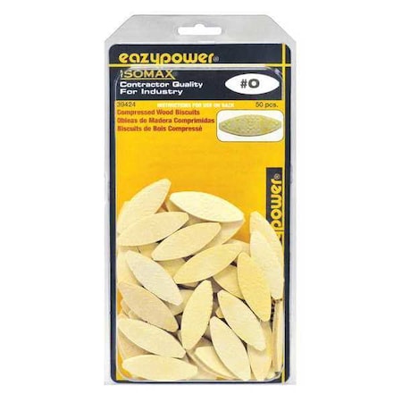 Clamshells No. 0 PK50 by USA Eazypower Plate Joiner Accessories