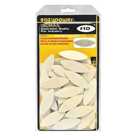 Clamshells No. 10 PK50 by USA Eazypower Plate Joiner Accessories