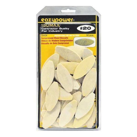 Clamshells No. 20 PK50 by USA Eazypower Plate Joiner Accessories