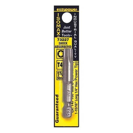 Tee Star Power Bit T45 2 by USA Eazypower Screwdriver Bits