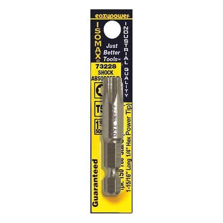 Tee Star Power Bit T50 2 by USA Eazypower Screwdriver Bits