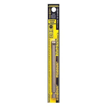 Slotted Power Bit 8 10 3 1/2 by USA Eazypower Screwdriver Bits