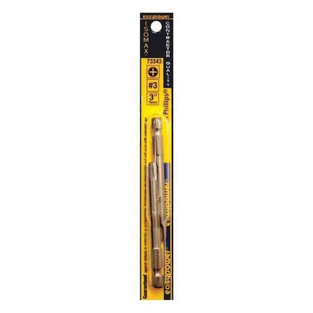 Power Bit No. 3 3" PK2 by USA Eazypower Screwdriver Bits