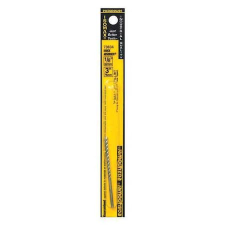 Percussion Masonry Drill 1/8x3 by USA Eazypower Masonry Drill Bits